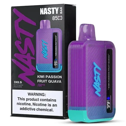 Nasty Bar Kiwi Passion Fruit Guava – (8500 Puffs) view 1